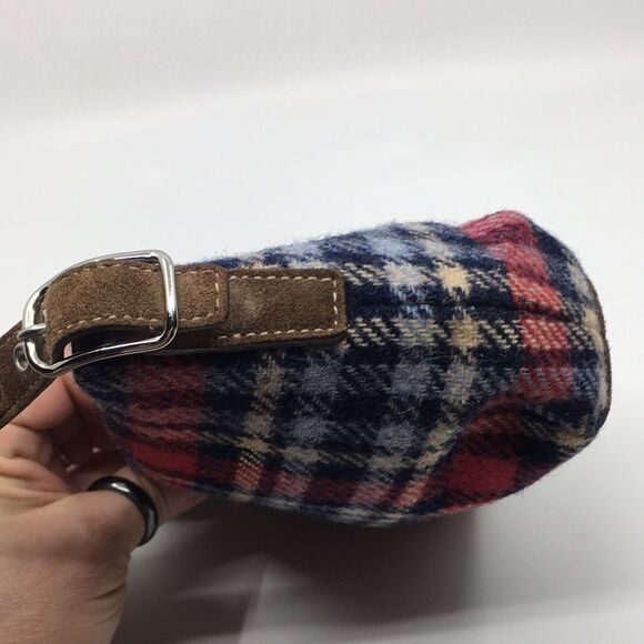 Vintage Y2K Coach Holiday Plaid Wool Mini Bag - Picture 5 of 17